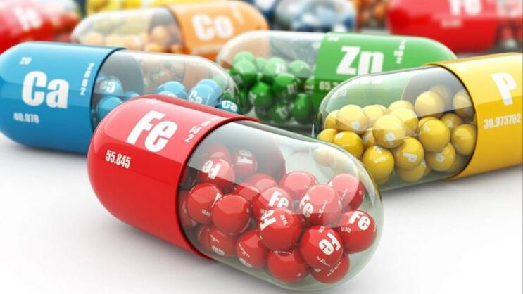 Vitaminas nos alimentos para aumentar a potencia