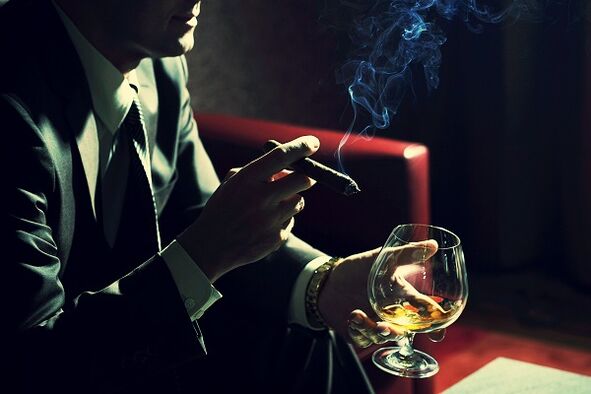 O tabaquismo e o alcol como factores negativos para a potencia